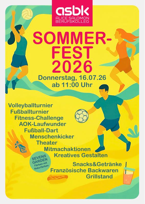 Ankündigung Sommerfest