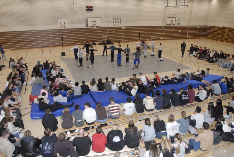 Training in der Sporthalle